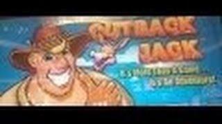 Outback Jack Slot Machine Bonus-Live Play-Aristrocrat