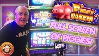 •FULL SCREEN JACKPOT! •High Limit Piggy Bankin' Handpay! •| The Big Jackpot