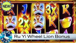 New⋆ Slots ⋆️Ru Yi Wheel Lion Slot Machine Bonus