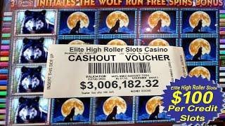•The $3 Million Dollar Slot Journey Jackpot Handpay Vegas High Limit Vegas Casino Video Slots • SiX 
