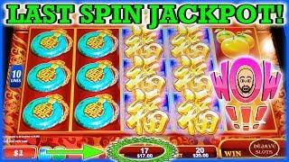 DOWN TO THE LAST SPIN AND WE HIT A JACKPOT! HIGH LIMIT BETS