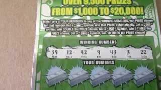 $20 Fabulous Fortune Instant Lottery Ticket - SCRATCHCARD