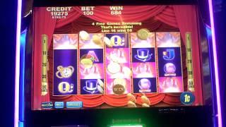 Touch of Magic slot bonus win at Revel Casino