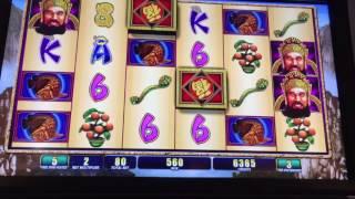 Fortune Ruler Slot Machine ~  Free Spin Bonus! ~ Re-Trigger! ~ Bay Mills Casino! • DJ BIZICK'S SLOT 