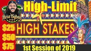 S1E1 High Stakes This is how my year started •Lightning Link High Limit Slots•