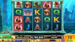 POWERS OF OLYMPUS Video Slot Casino Game with a FREE SPIN BONUS