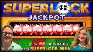 SUPERLOCK JACKPOT PIGGY BANKIN' ⋆ Slots ⋆ BUFFALO GOLD REVOLUTION
