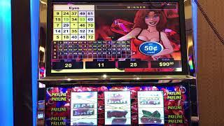 VGT Slots "HOT RED RUBY 2"  $12.50 Max with my New Buddy " Randy"  Choctaw Casino, Durant, OK