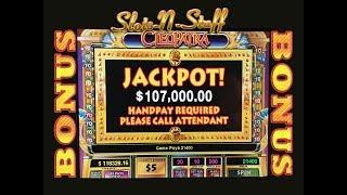 Cleopatra1 HUGE Bonus round JACKPOT $1000 a pull! • Slots N-Stuff