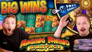 Big Wins on Raging Rhino Rampage