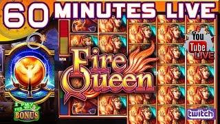 • 60 MINUTES LIVE • FIRE QUEEN • FULL CHARGE!