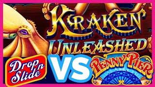 WINNING on Our Favorite NEW SLOTS! Penny Pier VS Kraken Unleashed