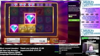 Online Slot Win - Second Strike Diamond Hit