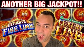 ⋆ Slots ⋆ Ultimate Fire Link & Cash Express Luxury Line!  $25 MAX BET Grand Eligible Train Jackpot!!