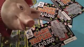 New Monday Scratchcard game £40.00..includes Christmas Event.& £20,000 Green..Cash Triplet.etc