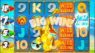 Wild Alaska slot machine, Live Play and bonus