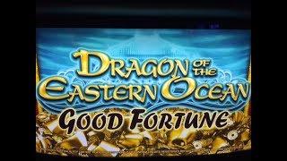 DRAGONS of the EASTERN OCEAN MASSIVE Aristocrat Slot Win