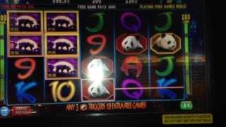 100 Pandas - IGT Slot Machine Bonus Win (Max Bet)!