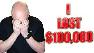$100,000 GONE! •My Biggest Loss in 10 Minutes •| The Big Jackpot