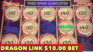 •️DRAGON LINK $10 BET•️MAJOR JACKPOT | LIGHTNING LINK | PIGGY BANK SUPER BIG WIN BONUS