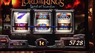 Lord Of The Rings Line Hit #2 On Max Bet