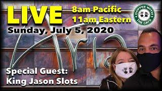 ★ Slots ★ LIVE SLOT PLAY: COFFEE WITH THE CATS 07/05/2020