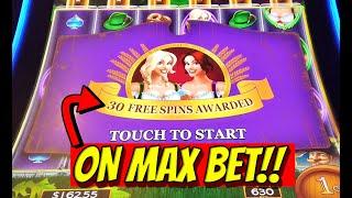 ⋆ Slots ⋆ 30 FREE GAMES ON MAX BET! Huge win on Heidi and Hannah's Bier Haus!