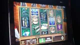 Clue Slot Machine Bonus - Conservatory-Library-Ballroom!