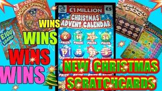 NEW....Christmas ADVENT Scratchcard.....&...£100 Loaded..INSTANT £100...CASHLINES..MONEY SPINNERS...