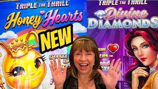 NEW GAME! Triple the Thrill Honey Hearts & Divine Diamonds