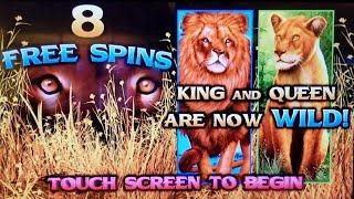 KING AND QUEEN Slot Machine Max Bet BONUSES Won ! Very Nice Session | EVERI SLOT