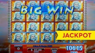 JACKPOT HANDPAY! Zeus II Slot - JAW-DROPPING, YES!!!