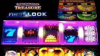 Konami - Kingdom's of Treasure **FIRST LOOK** - Slot Machine Bonus