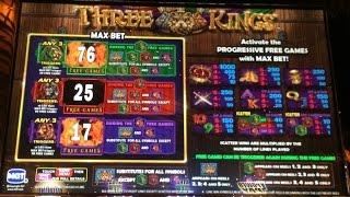 TBT - Three Kings Slot Bonus Duel - Mr. vs. Mrs. at Max Bet!