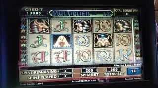 Cleopartra II  slot machine Penny Denom Max Bet free spin bonus