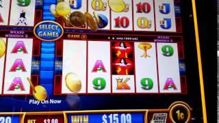 Wonder 4 Jackpot slot - Wicked Winnings II - Line hit - Big Win #2