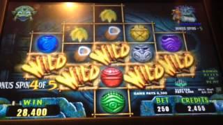 **HUGE WIN** ZUMA Slot machine BOSS BATTLE BONUS - Max Bet