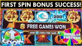 1st SPIN BONUSES ARE THE BEST!• STAR WATCH MAGMA SLOT MACHINE, MIGHTY CASH, WHEEL OF FORTUNE