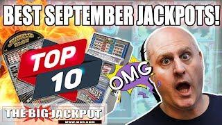 •TOP 10 Best Jackpots! •September 2018 Slots | The Big Jackpot