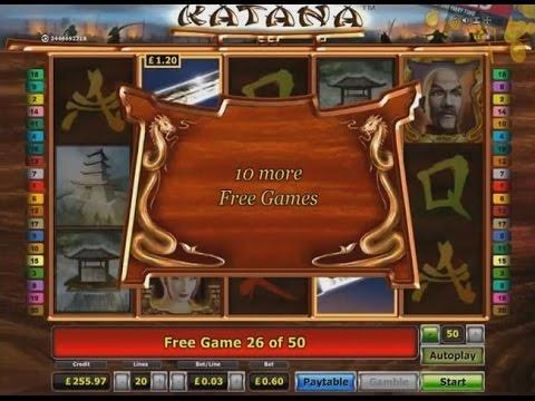 Katana Slot - 50 Free Games Big Wins!