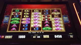 Red Empress slot machine bonus games ~ nice win!