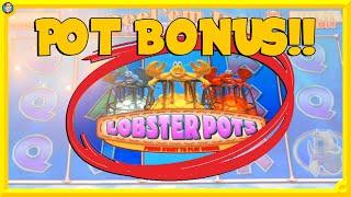 Finally a POT BONUS on Lobster Potty! ⋆ Slots ⋆