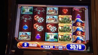 Napoleon and Josephine Slot Machine Bonus - $6 Bet