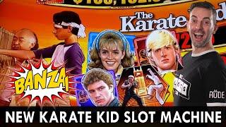 ★ Slots ★ Brand NEW KARATE KID Slot Machine ★ Slots ★ My Vest Video EVER?? ★ Slots ★ Banza, Bonanza,