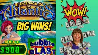 Unbelievable! Two Big Win Spins back to back-Bubble Blast!