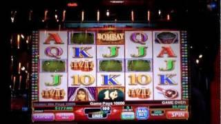 Bombay slot machine line hit scatter pay at Sands Casino
