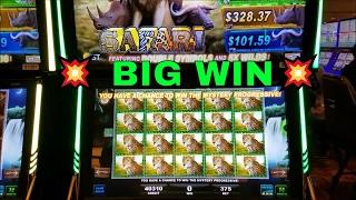 •FULL SCREEN BIG WIN• Big 5 Safari Slot Machine• Progressive Jackpot• Win