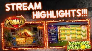 SLOTS Action & Lil Roulette!!! Live Stream Highlights!!