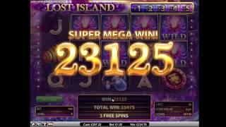 Lost Island Super Mega Win - NetEnt