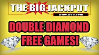 •DOUBLE DIAMONDS•FREE GAMES! *BONUS ROUND ON BLACK WIDOW •️